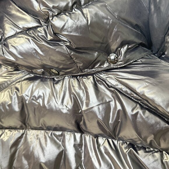 Men‘s Moncler Maya Series White Goose Down Warm Short Down Black Jacket - Picture 7 of 8